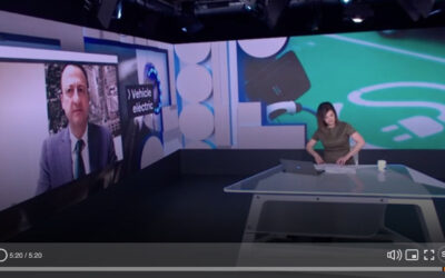 Entrevista a Josep Pallejà a la televisió sobre el cobrament dels ajuts al cotxe elèctric